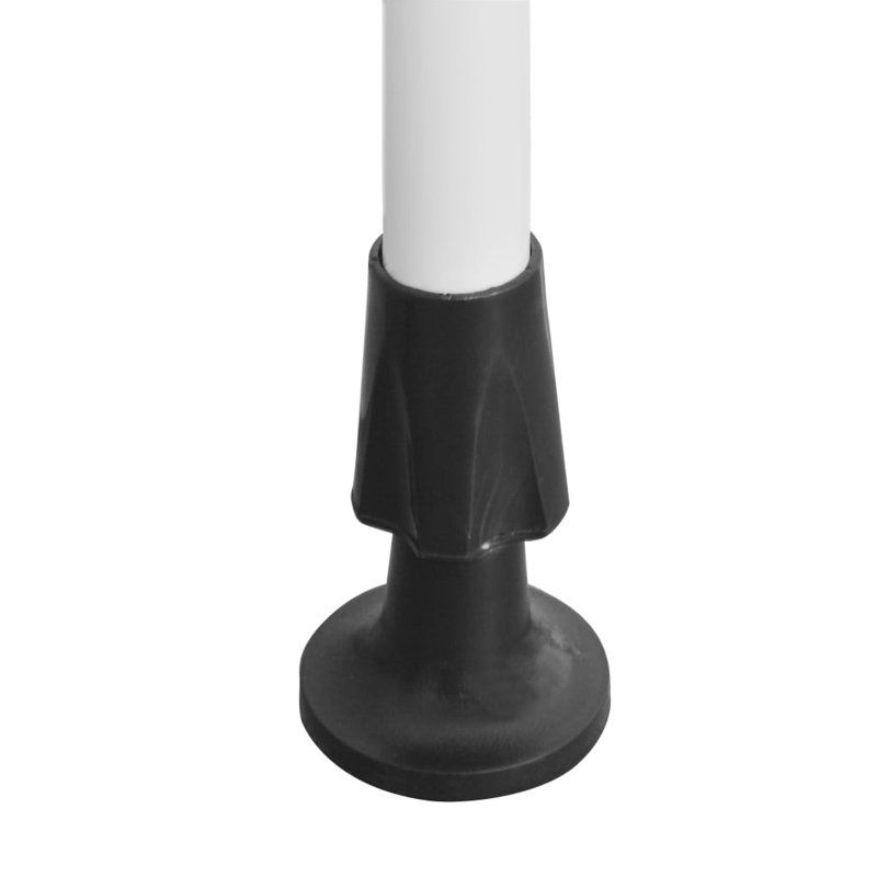 Auvent de porte / fenêtre rétractable en polyester, H 120 po x l 59,1 po x P 40 po, White, Orange/Brown