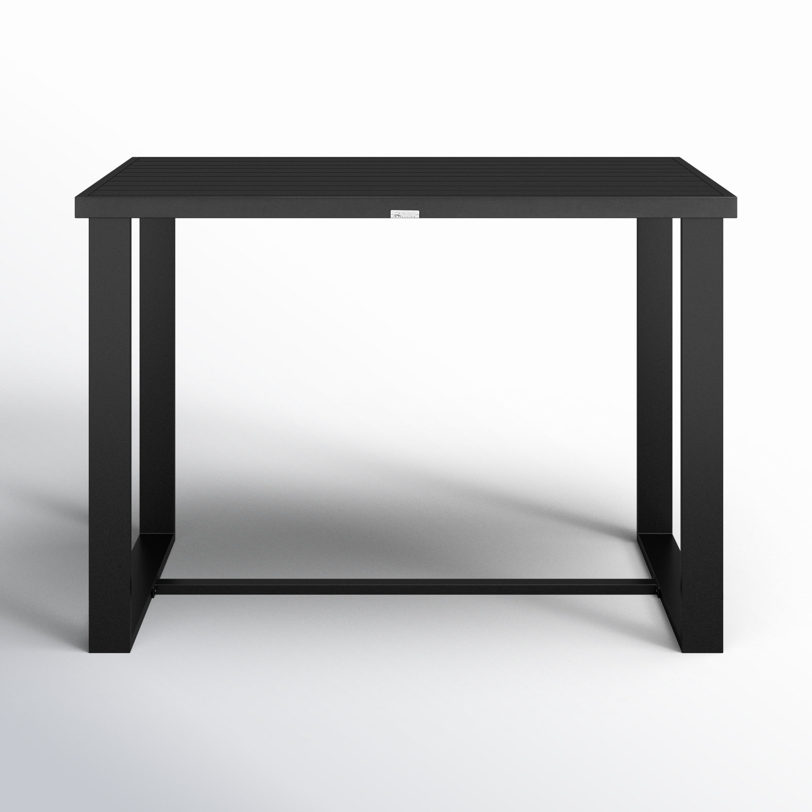 Delma Patio Dining Table, 41" H x 59" W x 35.5" D