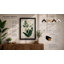 Study in Cream Botanical - Framed Print-187878174-187878175