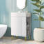 Meuble-lavabo blanc 21,6 po