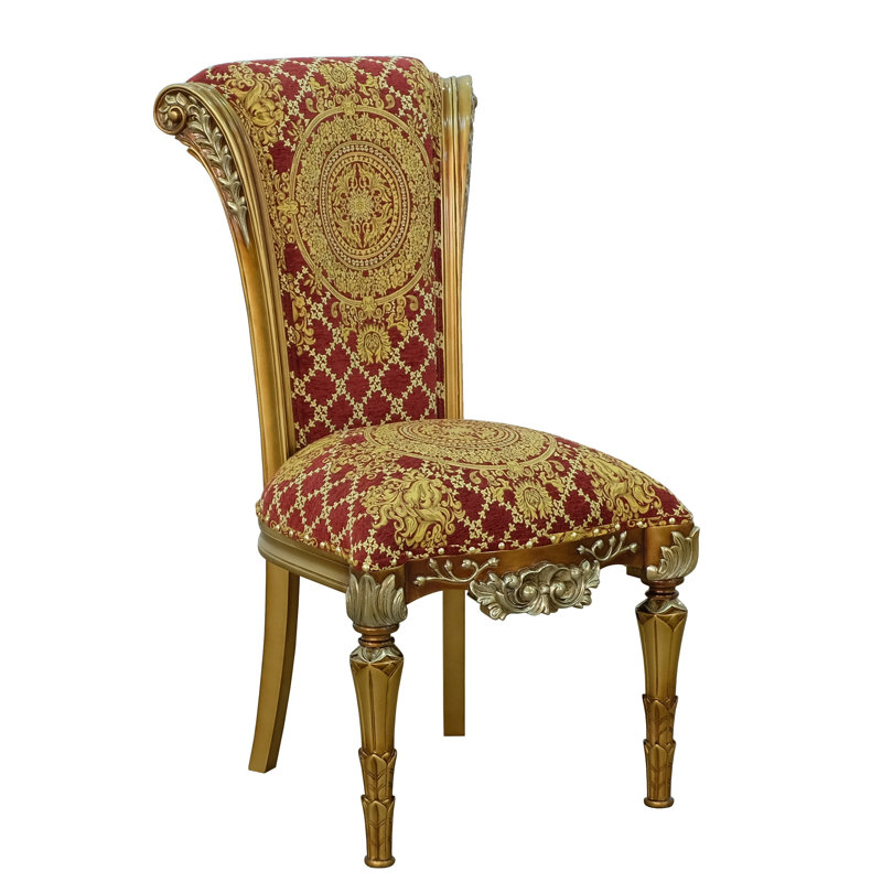 Beardmore 21'' H Upholstered Side Chair, Red