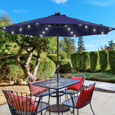 Parasol de marché éclairé 108 po Dorelli