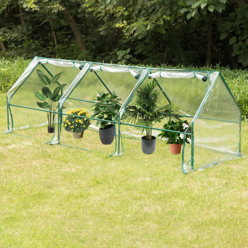 36.25' W x 107' D Hobby Greenhouse