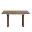 Simple Style Extendable Rectangular Dining Table for 6-8 People