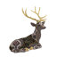 Cerf assis