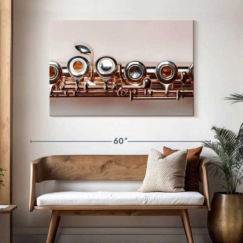 Abarca Golden Flute, 32" H x 48" W