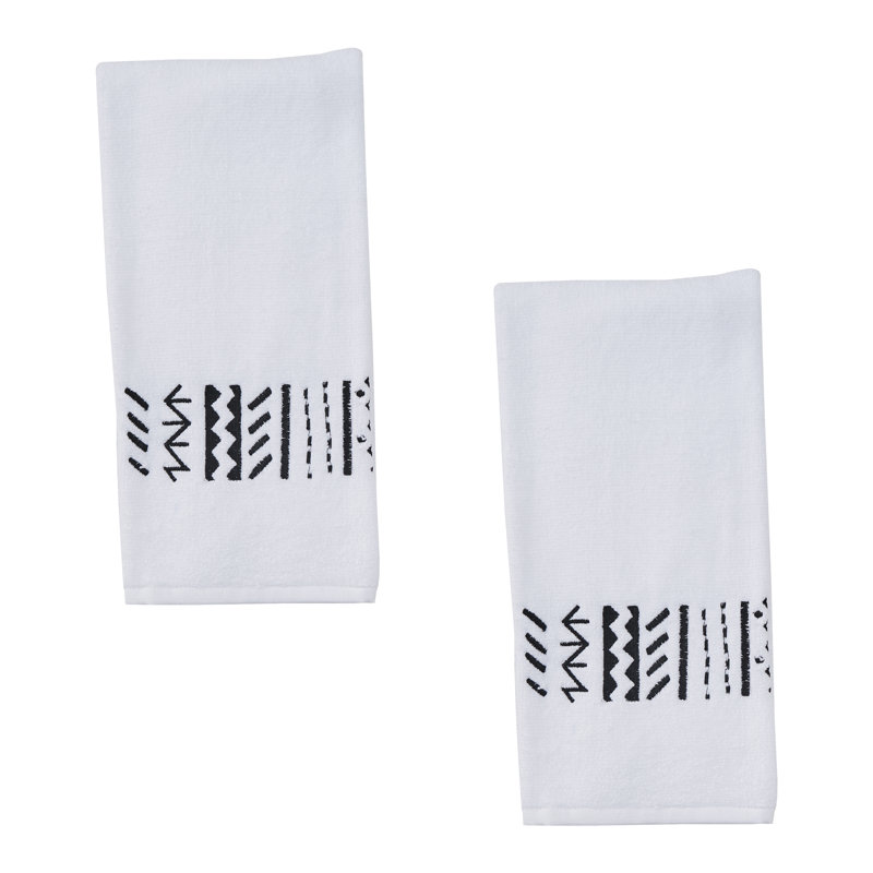 Ensemble de 2 serviettes Kymisha