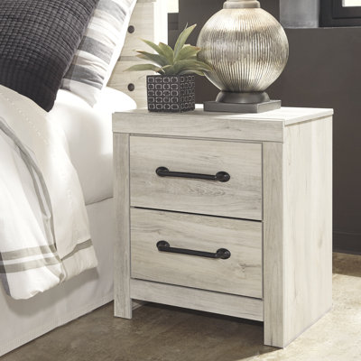 Table de chevet 2 tiroirs Drystan