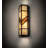 Santa Fe Steel Flush Mounted Sconce