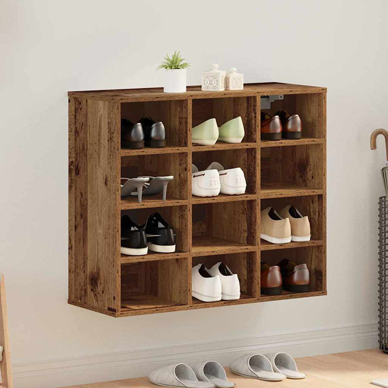 Shoe Cabinet, Old Wood