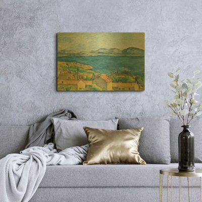 " The Bay of Marseilles, Seen from L " by Paul Cezanne Print