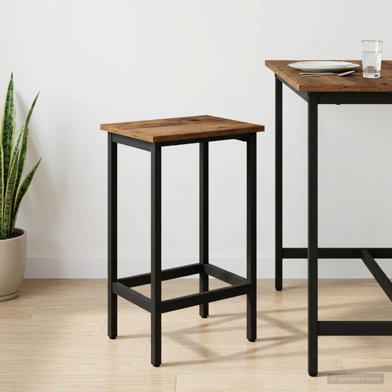 Counter Stool, Brown, 1, 72.5cm