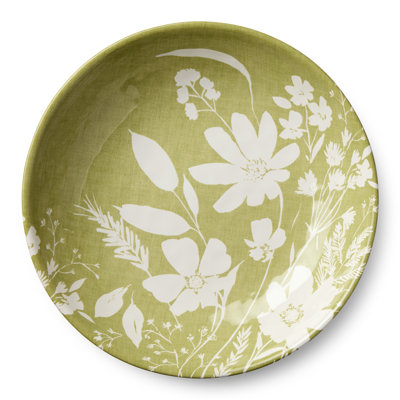 Wildflowers Ceramic Oval Platter 16 x 12 Inches, floral watercolor botanical serving platter ideal for appetizers, roasted dishes, salads, desserts, b