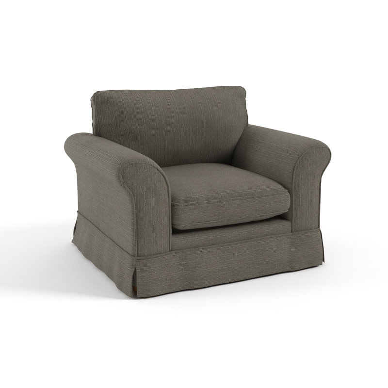 Ellie Upholstered Armchair, Grey