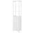 Ferdi  Freestanding Linen Cabinet, White