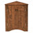 Triangle Corner Freestanding Floor Cabinet With Adjustable Shelves, Brown , Closed Storage, - Proof, Ideal For Living Room Metal Hardware, Suitable Pantry And-1896196907