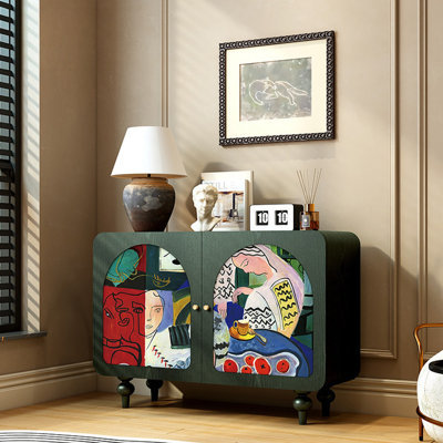 Armoire d'entrée crème française