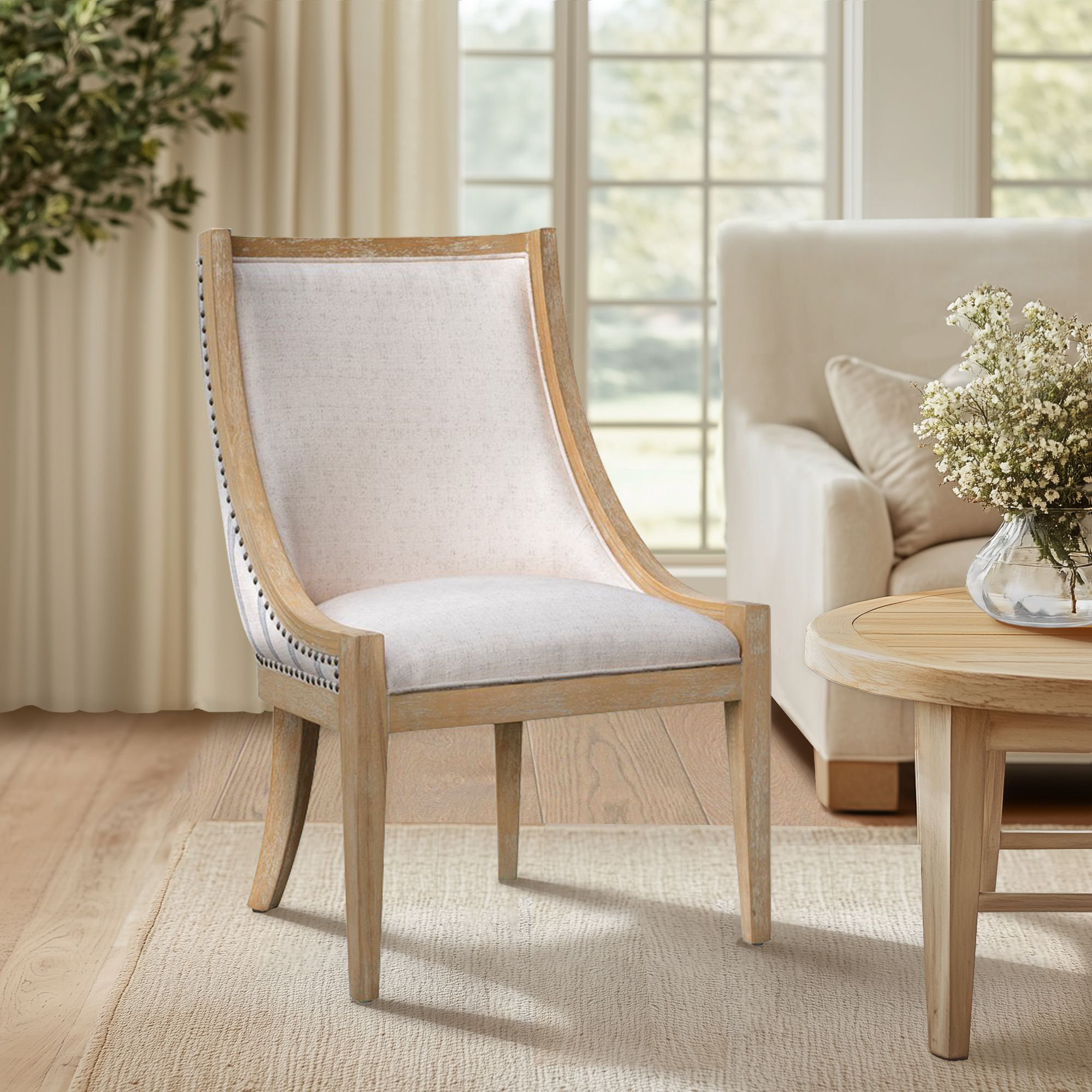 Upholstered Dining White Dining Room Chairs With Arms Upholstered