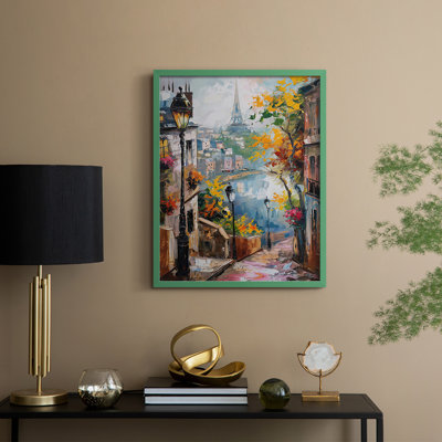 «LANDSCAPES Series CECXCIX», reproduction encadrée - bois massif