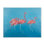 Four Flamingos Exotic Bird Polyester Placemat - Home Decor