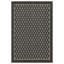 Grand tapis pratique intérieur / extérieur anthracite Sunshine