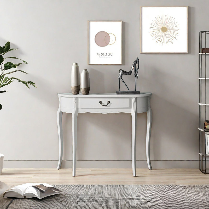 Barnea, H 32,68 po x l 35,43 po x P 11,81 po, Blanc