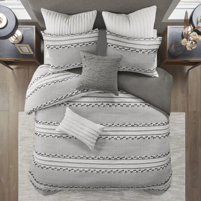 Centwane Organic Cotton Jacquard Comforter Set