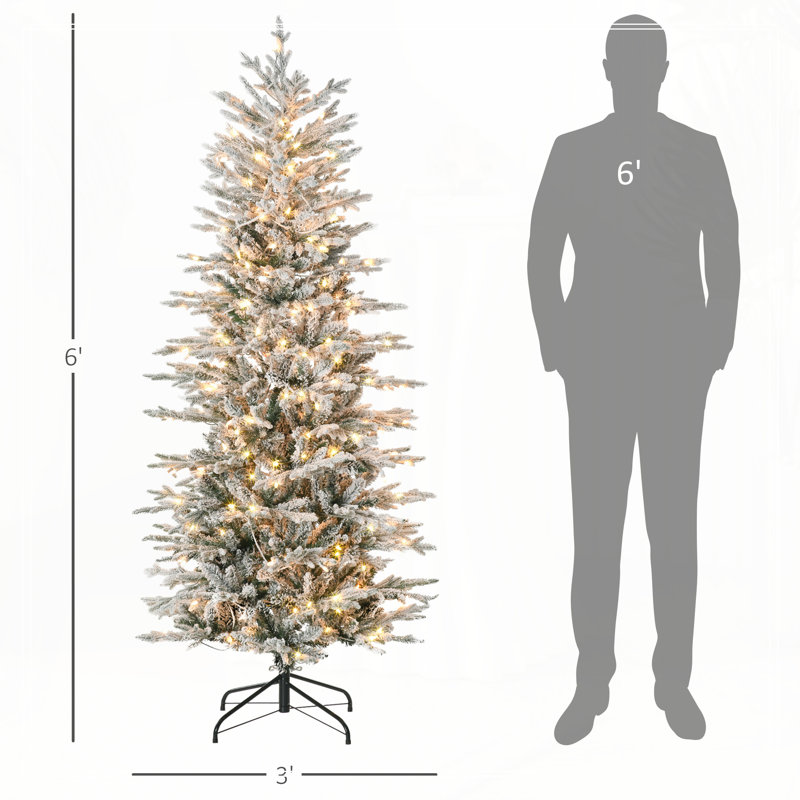 Arbre de Noël artificiel haut 6 pi
