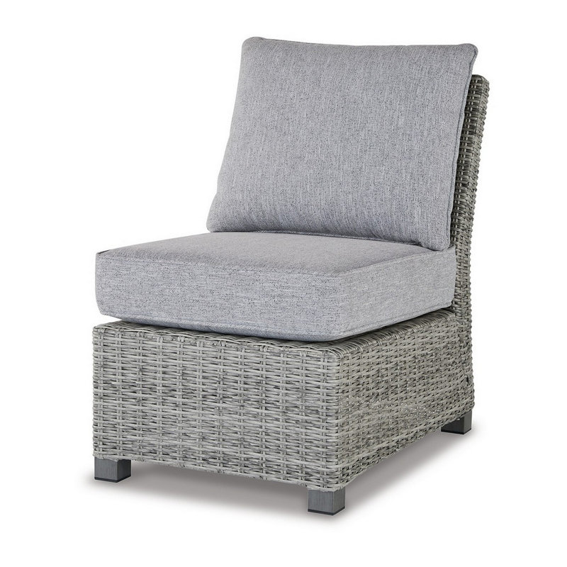 Chaise de patio avec coussins Duwaine
