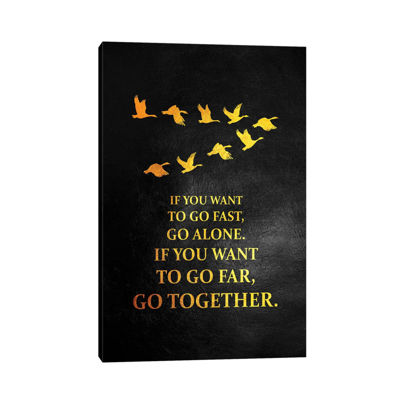 Go Together by Adrian Baldovino - Wrapped Canvas Print, 66.04 cm H x 45.72 cm W x 3.175 cm D