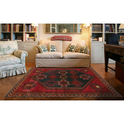 Keigan One-of-a-Kind 4'10" X 7'6" 1980s Wool Area Rug in