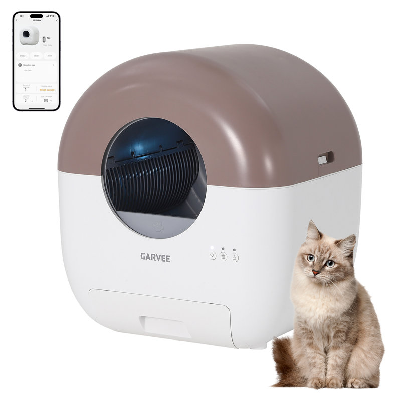 Self-Cleaning Litter Box