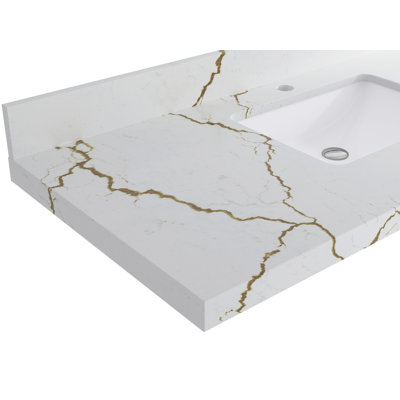 Aberdeen X P 22 po De meuble-lavabo double D Quartz