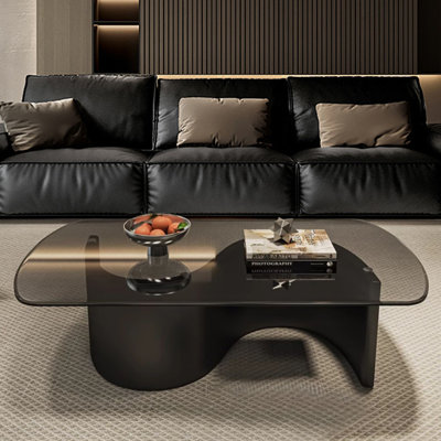 Table basse de salon en verre Modern Creative