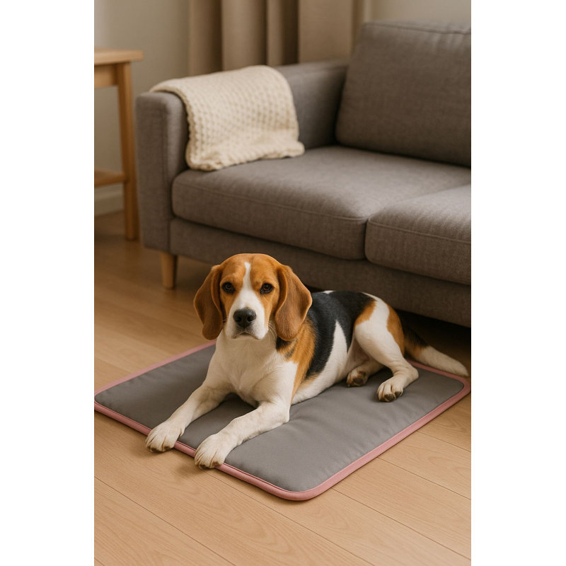 Lit pour animal de compagnie, L 23,6 po x l 15,7 po, Vert