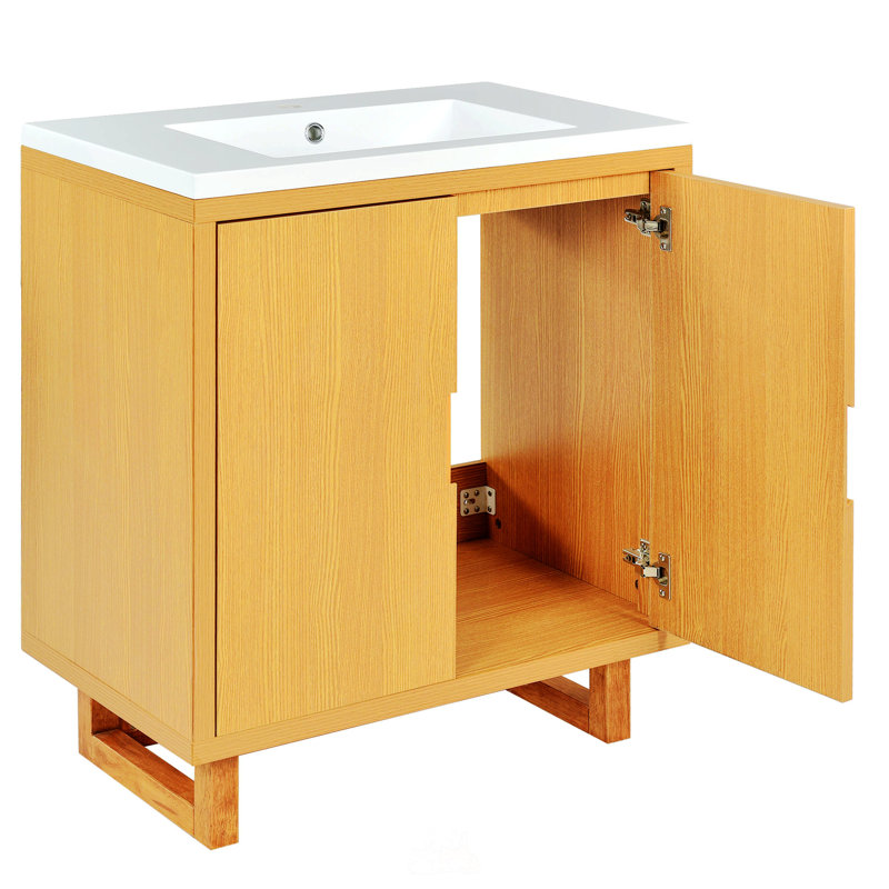 Ensemble de meuble-lavabo avec lavabo 30 po, Burlywood
