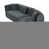 Velours gris velours est en rupture de stock