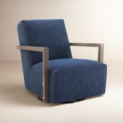 Camino Pine Swivel Armchair