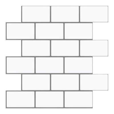 Peel & Stick Thicker Subway Tile