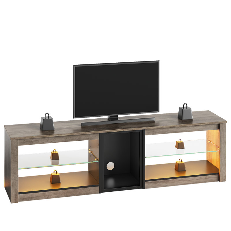 Wade Logan Brahma 63" Gaming TV Stand for PS5 with LED