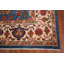 Tapis bleu teint à la main Ziegler