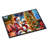 Westie and Santa Claus Doormat-396704953