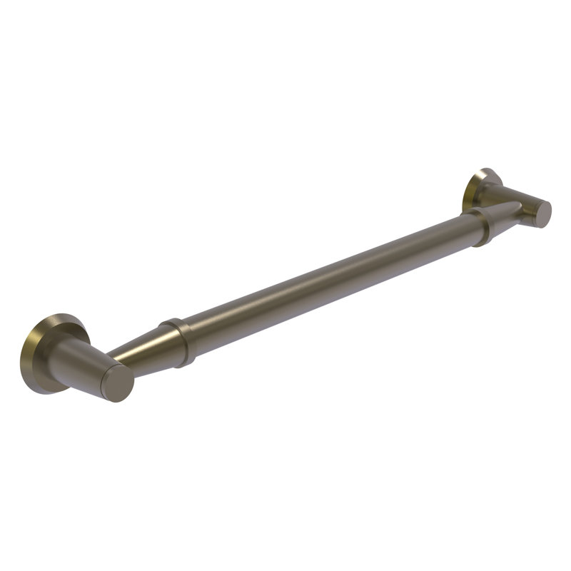 Barre d'appui Morosini lisse, Laiton antique, 16 po