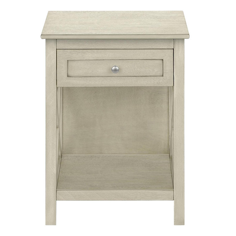 Table moderne, table de bout, table d'appoint, 2 niveaux, chambre à coucher, table de chevet, lampe, tiroir de rangement, transitionnel