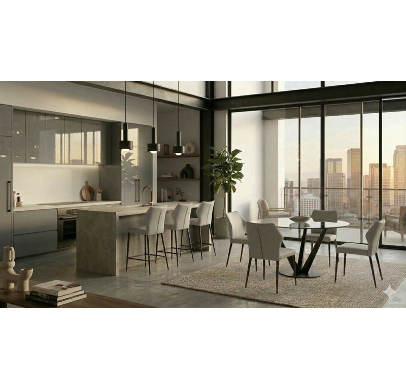 Tabouret Soren, Light Mocha