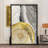 Abstract Tree Ring Wood Screen-105491229