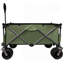 Utilitaire utilitaire de jardin pliable couleur chariot de camping pique-nique extérieur chariot de plage, vert-118414724