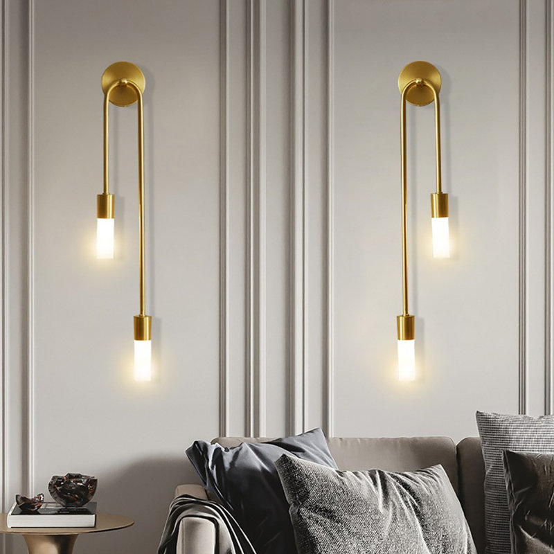 Kisara Solid Brass Armed Sconce, Right