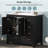 36" Single Bathroom Vanity With Ceramic Top-469345846