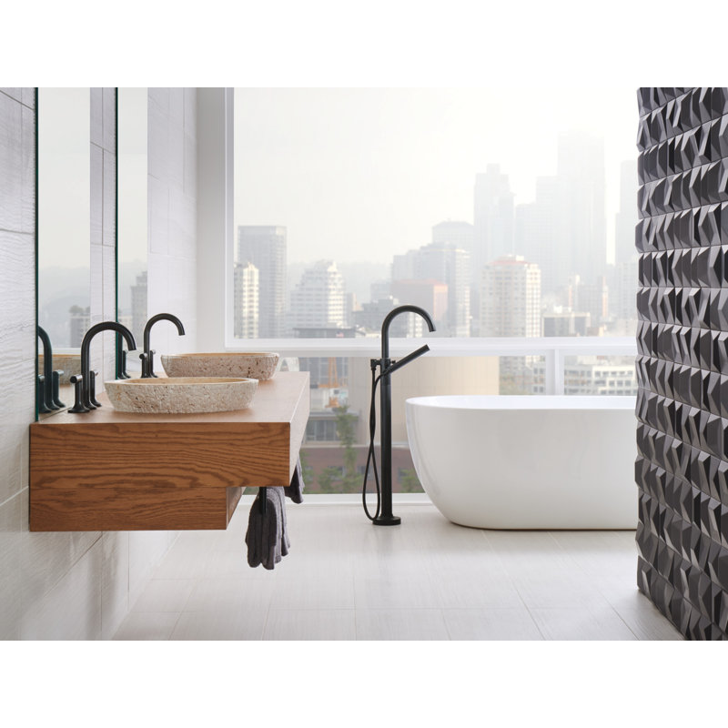 Jason Wu Widespread Lavatory Faucet, High Lever Handle, 1.5 GPM